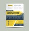 Business Newsletter Cover Design | Journal Design | Monthly or Annual Report DesignÂ 